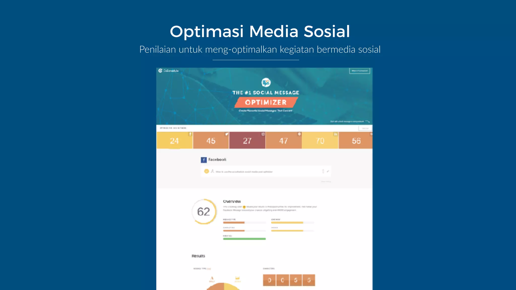 Optimasi Media Sosial
Penilaian untuk meng-optimalkan kegiatan bermedia sosial
 