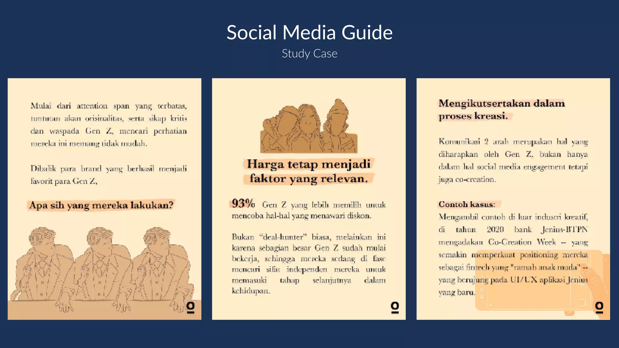 Study Case
Social Media Guide
 