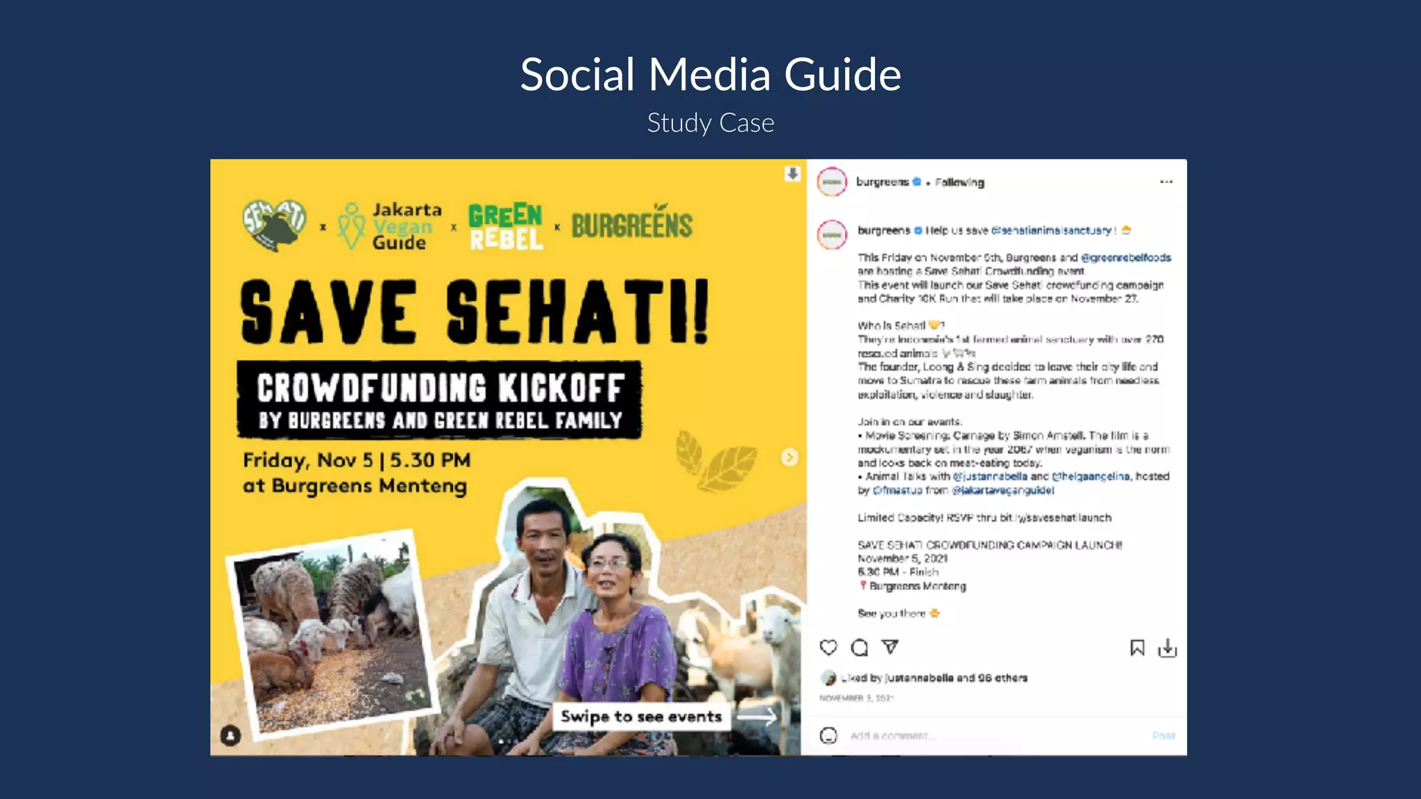 Study Case
Social Media Guide
 