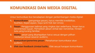 Pesan Digital Perkembangan Media Digital dan Konten Kreatif Visual dalam Era ...