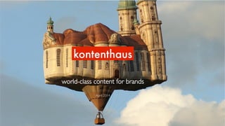 world-class content for brands	

	

	

	

April 2014	

 