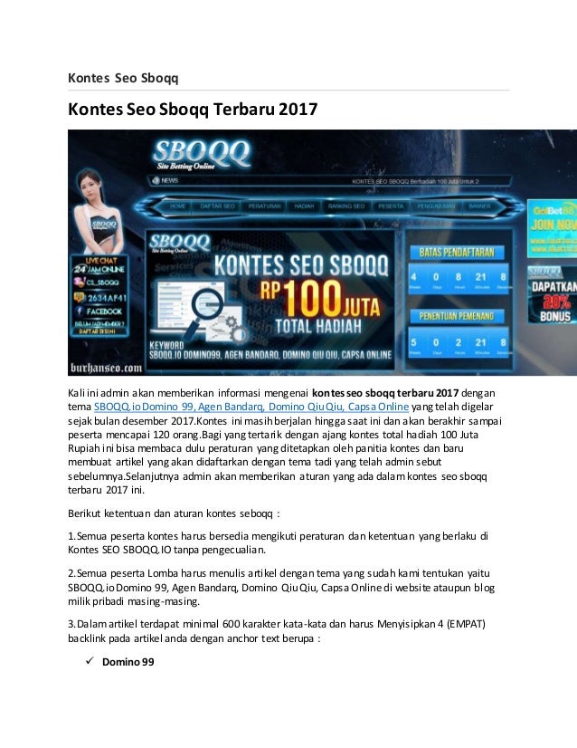 Kontes seo sboqq