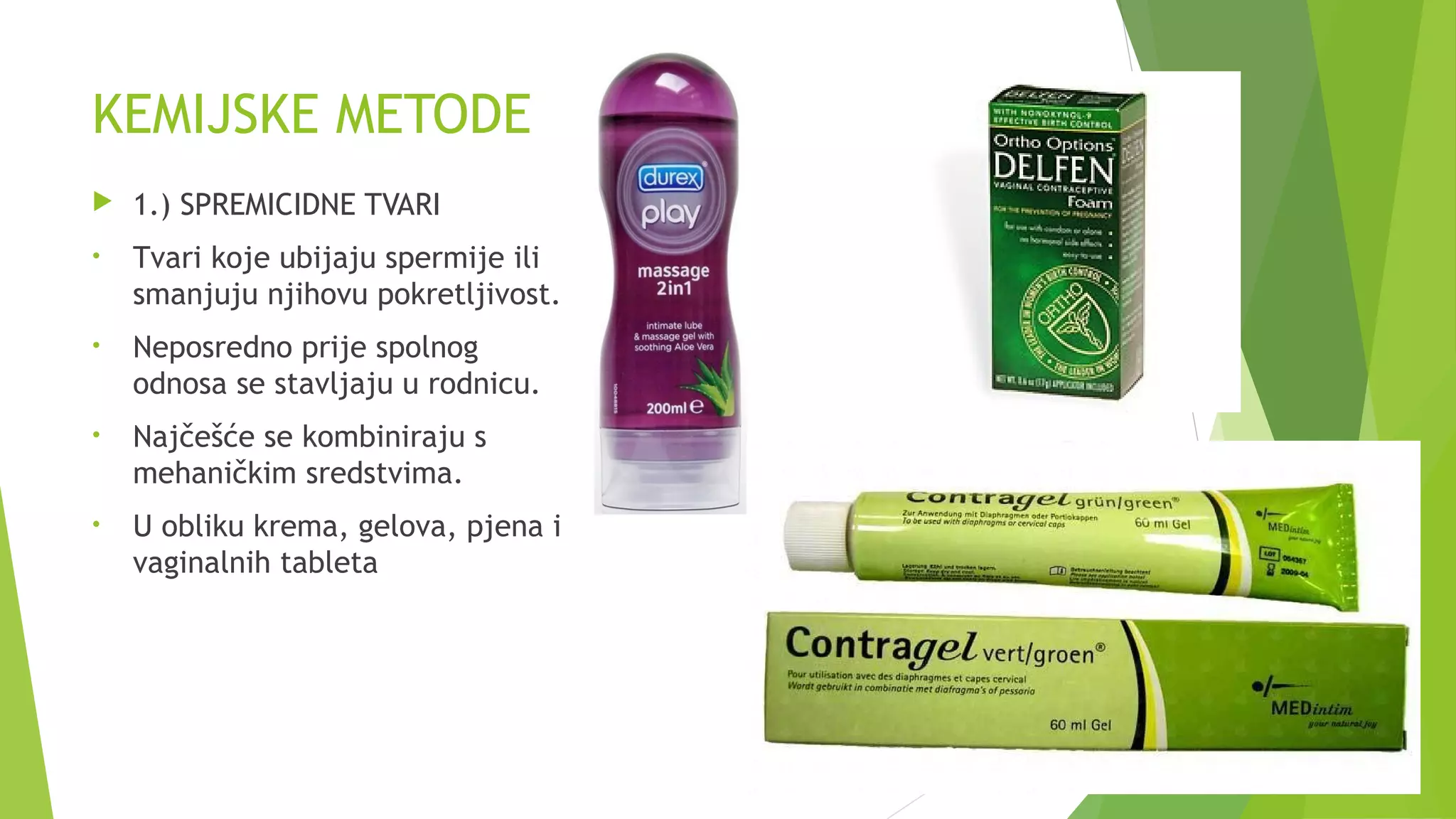 Kontracepcijske metode | PPT