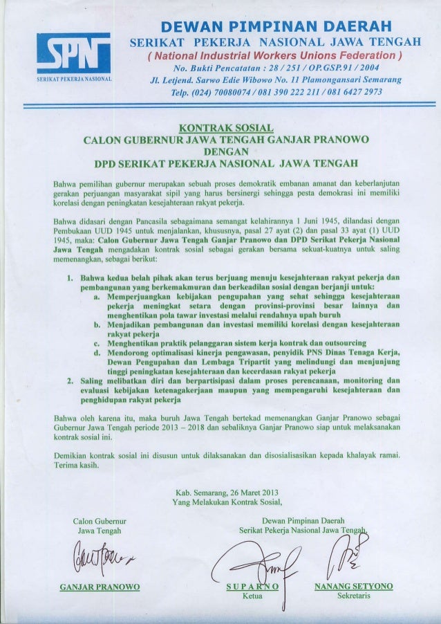 Kontrak sosial
