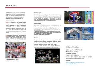 Kontraktor Pameran Jasa Pembuatan Booth Pameran Ppt