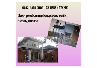 081343812803 - Jasa Renovasi Rumah Surabaya