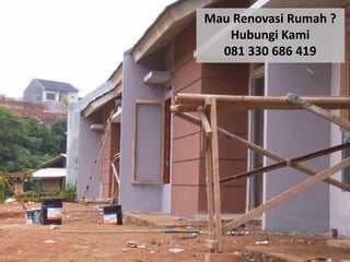 Mau Renovasi Rumah ?
Hubungi Kami
081 330 686 419
 