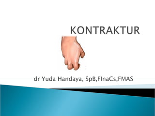 dr Yuda Handaya, SpB,FInaCs,FMAS 