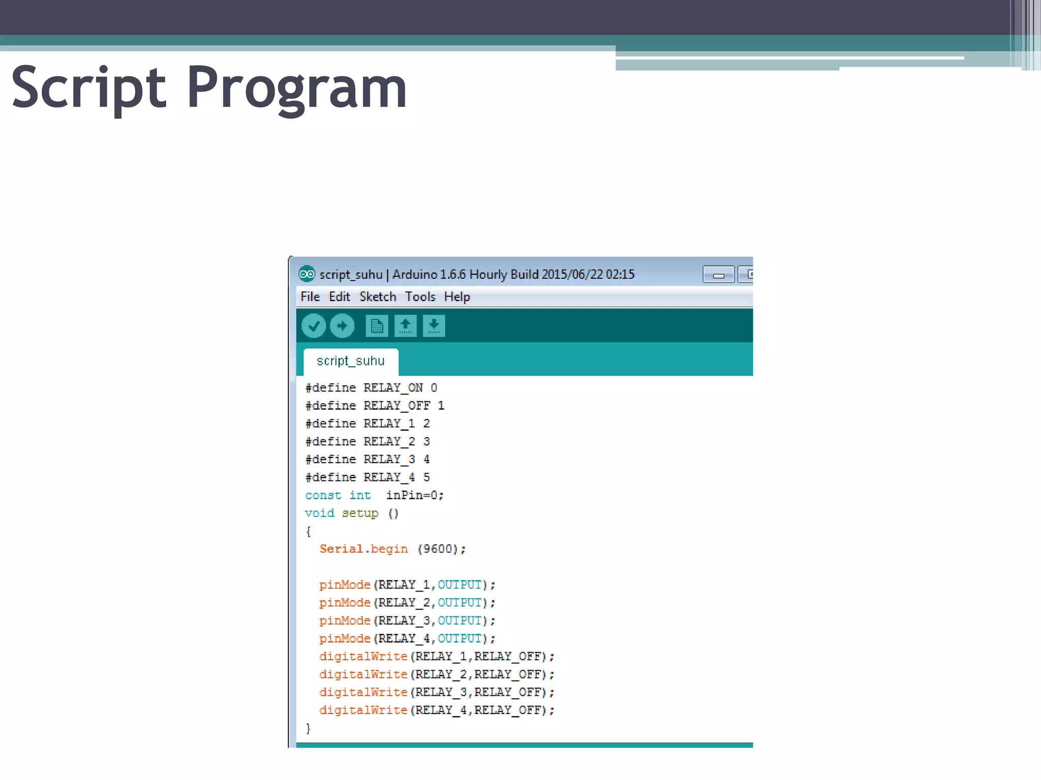Script Program 