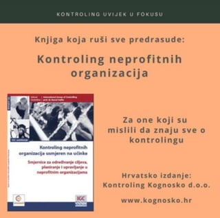KNJIGE U KONTROLING KOGNOSKU
