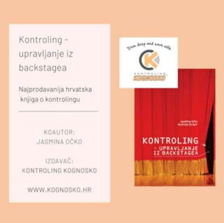 KNJIGE U KONTROLING KOGNOSKU