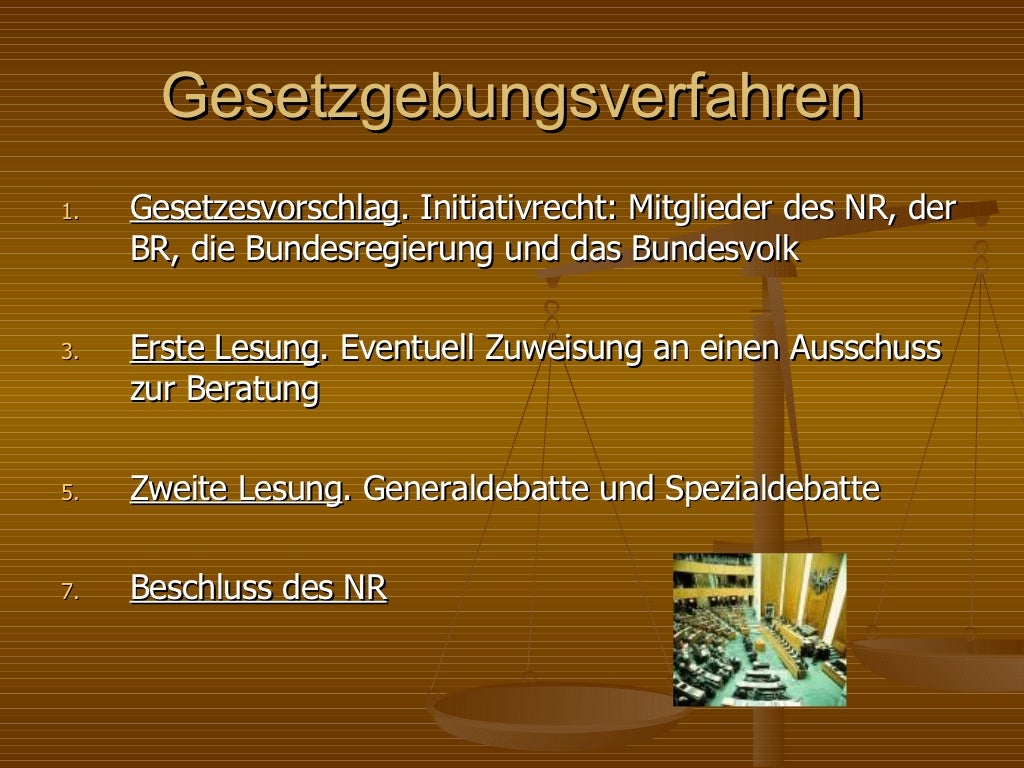 Gesetzgebungsverfahren und Sozialpartnerschaft