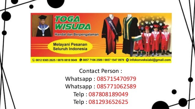  Konveksi  baju  toga wisuda jakarta  selatan  085715470979 