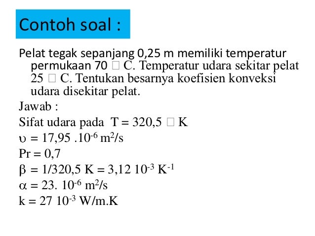  Konveksi  bebas alamiah