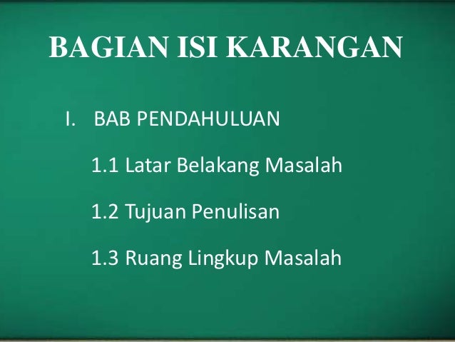 KONVENSI NASKAH KARYA ILMIAH