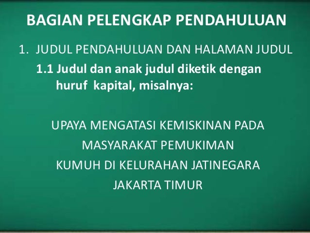 Konvensi Naskah Karya Ilmiah