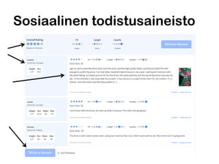 Sosiaalinen todistusaineisto
 