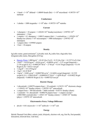 Konversi satuan | DOCX