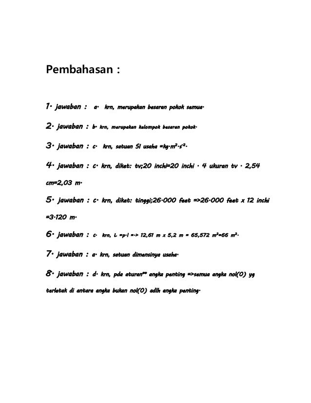 Konversi satuan