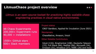 [Konveyor] introduction to cloud native chaos engineering with litmus ...