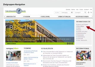 Zielgruppen-Navigation




                         43
 