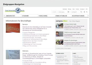 Zielgruppen-Navigation




                         45
 