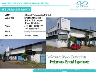 Konzert - Performance Beyond Expectations......... | PPS | Business ...