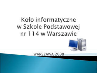 WARSZAWA 2008 