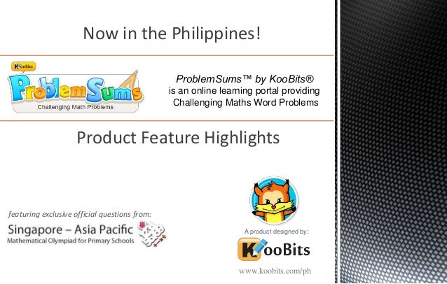 KooBits Maths Feature Highlights Philippines