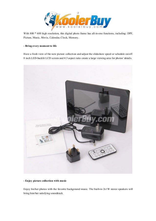 KoolerBuy Has Launced The Latest Koolertron 8 Inch High Resolution