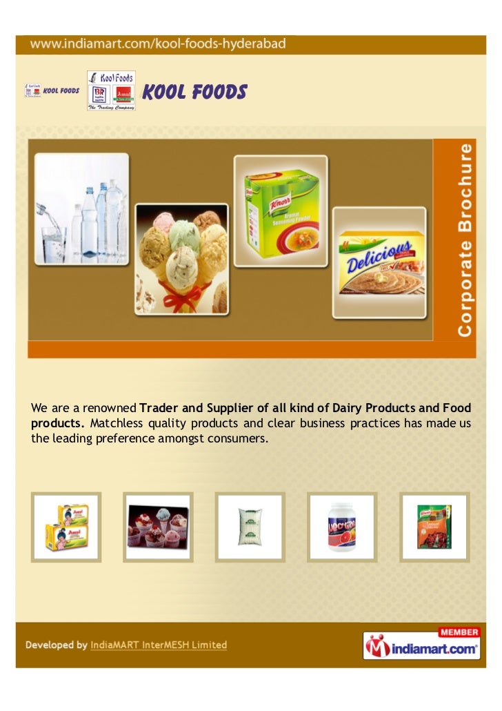 Kool Foods, Hyderabad, Dairy Products