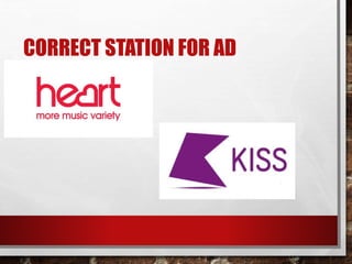CORRECT STATION FOR AD
 