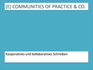 (D) KOOPERATION BEI VIDEOKONFERENZENSkypeSkype.com