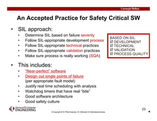 Sil Graduated Approach Case Study of Toyota Unintended Acceleration and Software Safety | PDF