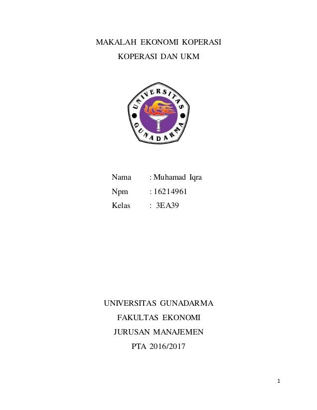 Koperasi Dan Ukm