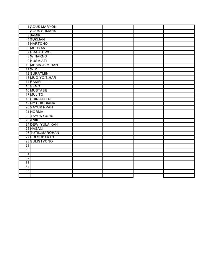 Contoh Buku Arisan Bulanan Aneka Contoh Contoh Buku Arisan Bulanan Aneka Contoh