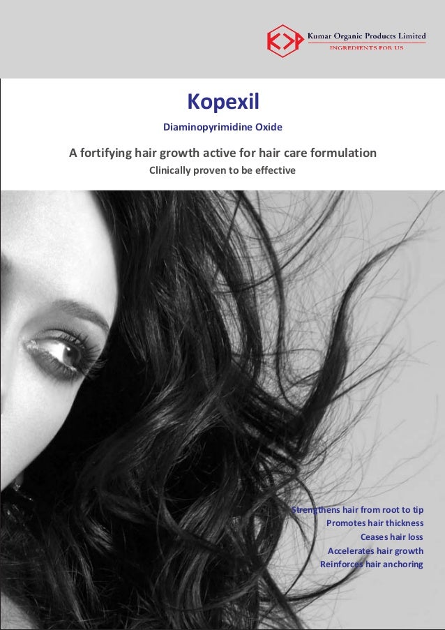 Kopexil (Diaminopyrimidine Oxide) - A Fortifying Hair Growth Active F…