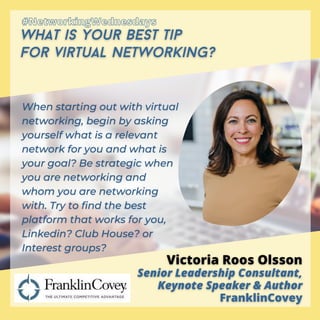 #NetworkingWednesdays
#NetworkingWednesdays
 