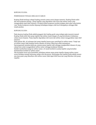 Kopling fluida | DOC