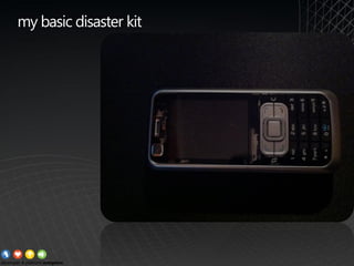 my basic disaster kit
 