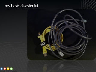 my basic disaster kit
 