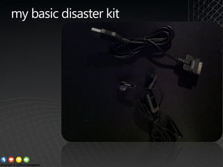 my basic disaster kit
 
