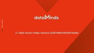 2 | Well Known Risks Factors (OSSTMM/OWASP/SANS)
 