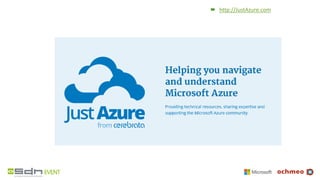  http://JustAzure.com
 