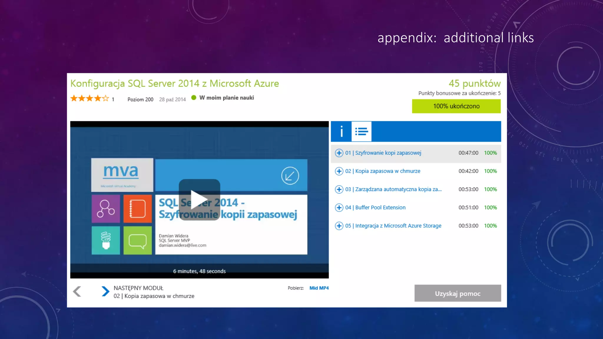 appendix: additional links
 