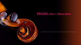 PHASE two–showtime  