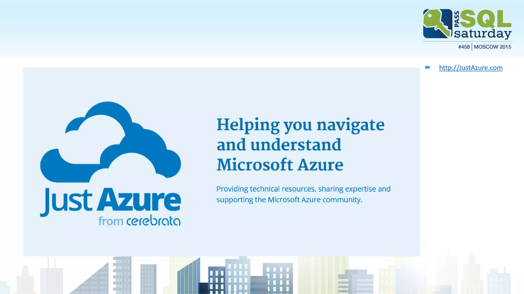  http://JustAzure.com
 