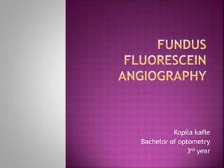 Kopila kafle
Bachelor of optometry
3rd year
 