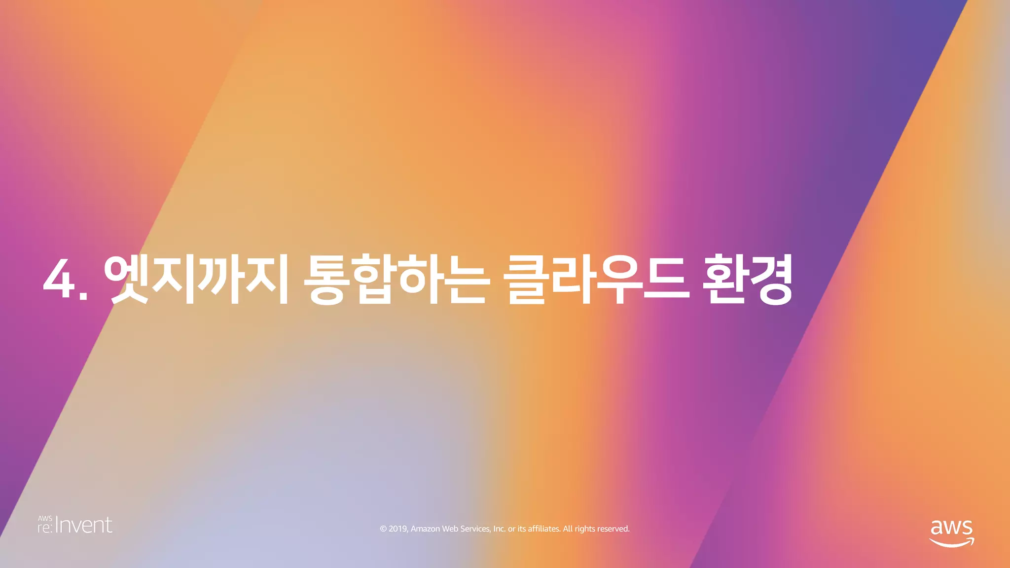 © 2019, Amazon Web Services, Inc. or its affiliates. All rights reserved.
 