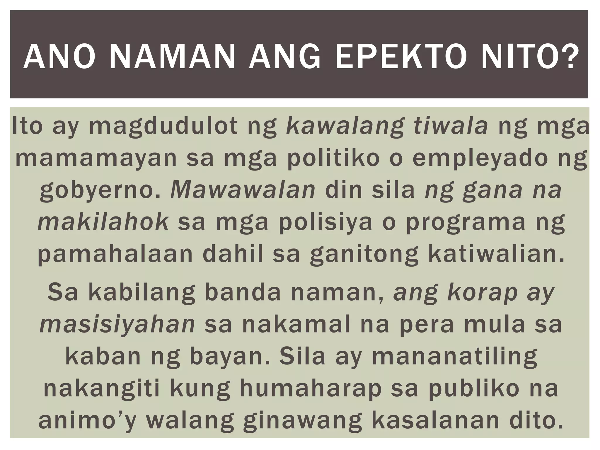 korapsyon-isyung-panlipunan-ppt